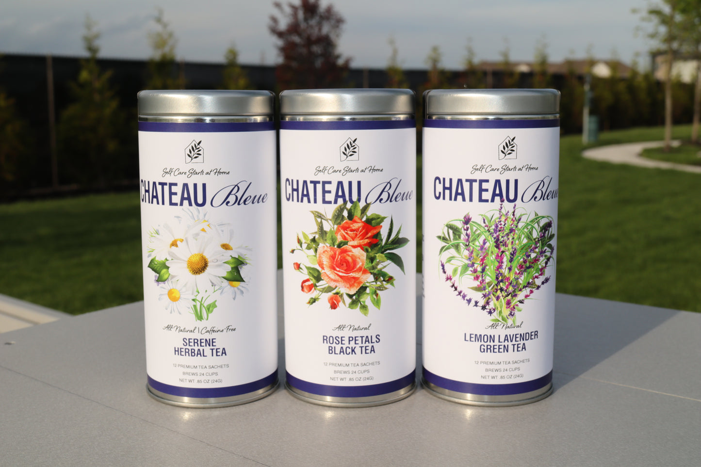 Floral Invigoration Tea Trio