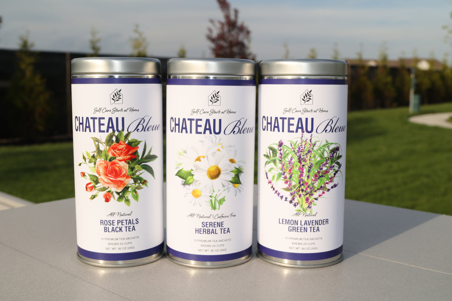 Floral Invigoration Tea Trio