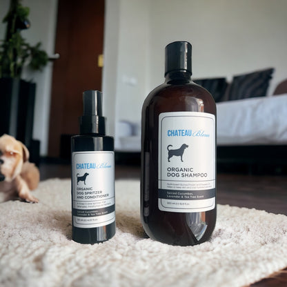 Organic Pet Shampoo & Conditioning Spritz Duo
